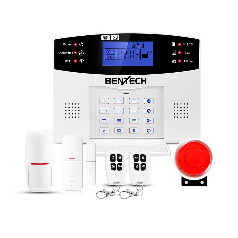 Bezdrátový GSM a WiFi Alarm Bentech G06 Basic