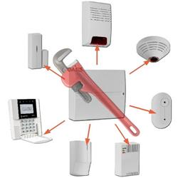 Konfigurovatelný 10 zónový zabezpečovací systém Oasis 83 Pro