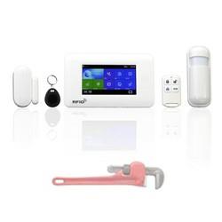 Konfigurovatelný bezdrátový zabezpečovací systém GSM IG Touch2 WiFi dotykový LCD