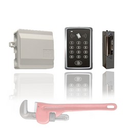 Elektrický vrátný pro ovládání vstupních dveří eKey konfigurovatelný