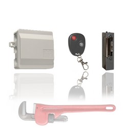 Bezdrátový elektrický vrátný pro ovládání vstupních dveří eKey Wireless  konfigurovatelný