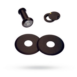 Panoramatické kukátko černé