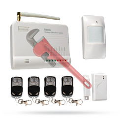 Konfigurovatelný bezdrátový GSM Alarm Evolveo Sonix