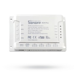 Dálkově ovládaný čtyřkanálový WiFi modul Itead Sonoff 4CH PRO R2