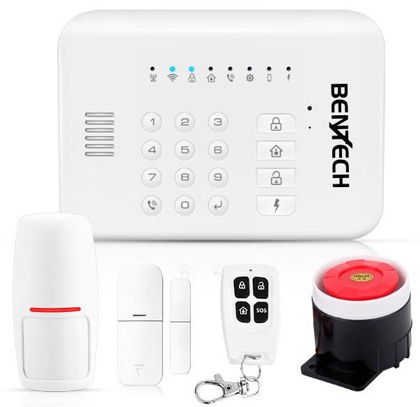 Bezdrátový GSM a WIFI alarm Bentech GW01 Premium