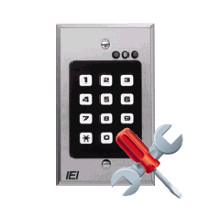 Ovládání elektronického zámku vstupních dveří