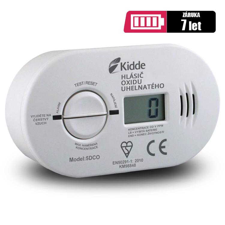 Detektor úniku plynu CO Kidde 5DCO